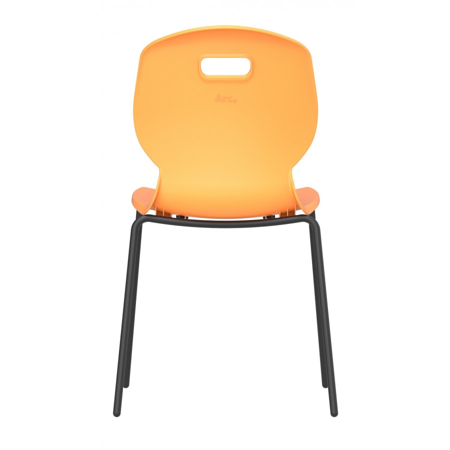 Arc Four Leg Classroom / Visitor Chair With Brace